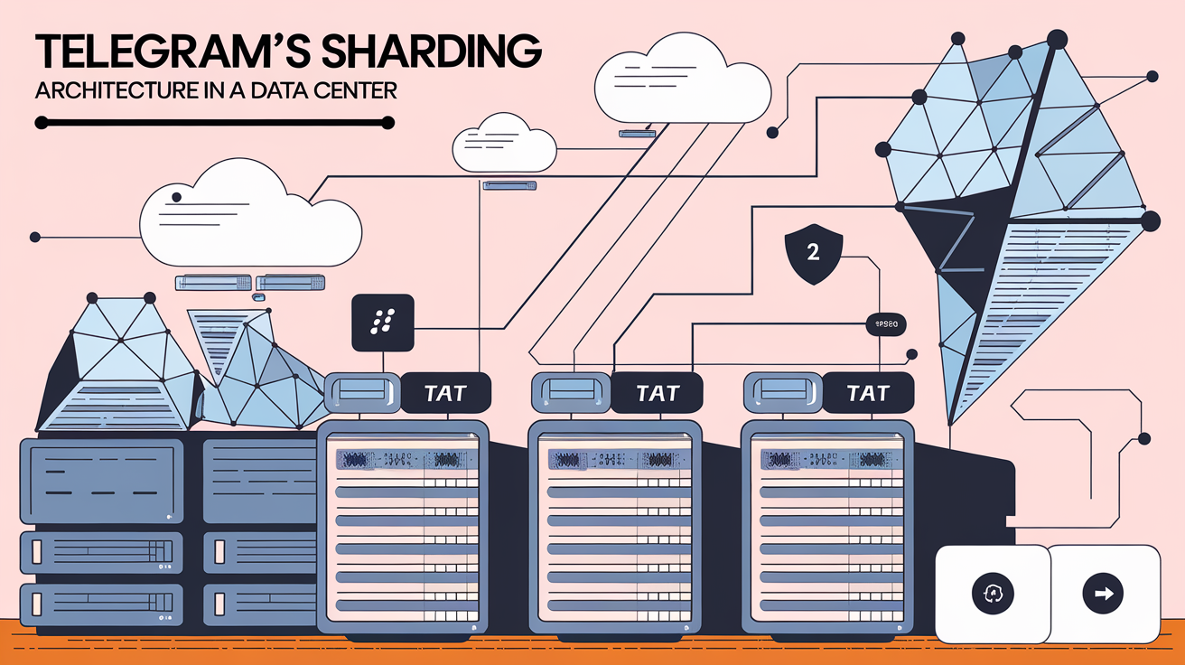 architecture Telegram sharding data-center cryptographie
