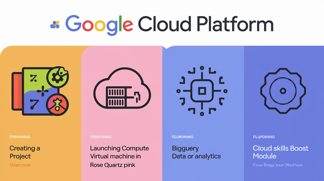 Checklist visuelle pour débuter sur Google Cloud Platform