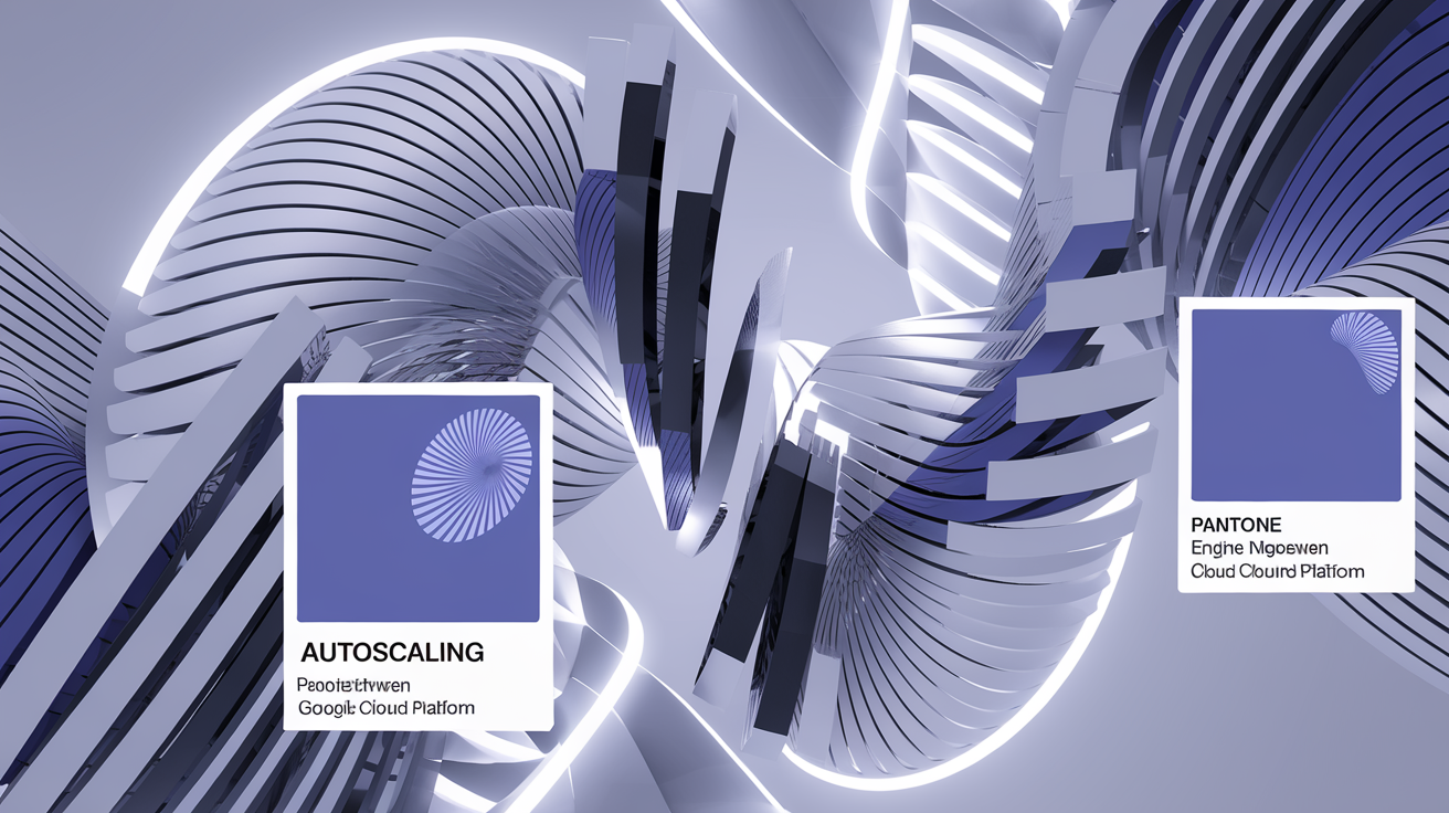 Chorégraphie autoscaling Compute Engine vs Cloud Functions couleur Pantone Genève