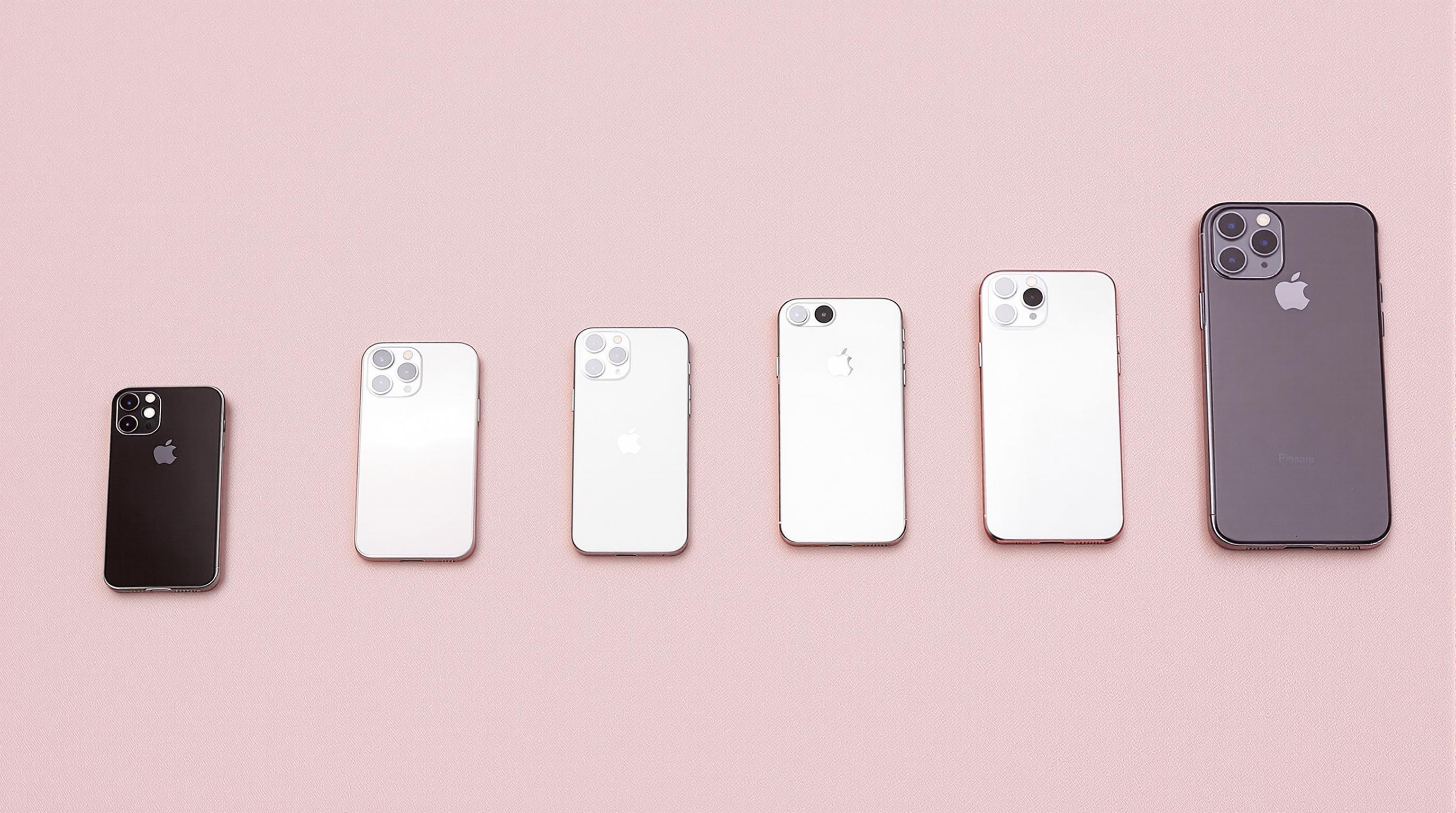 Évolution des formats d’iPhone, du 2G au 16 Pro Max