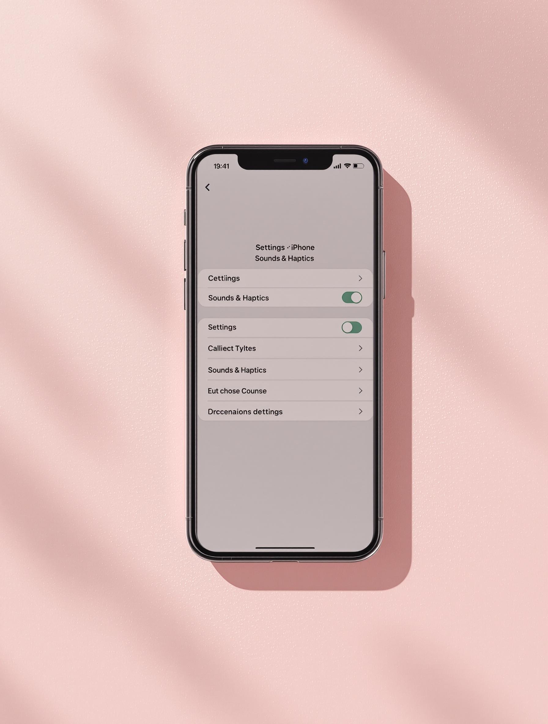 Réglages Sons et vibrations sur iOS 17.2