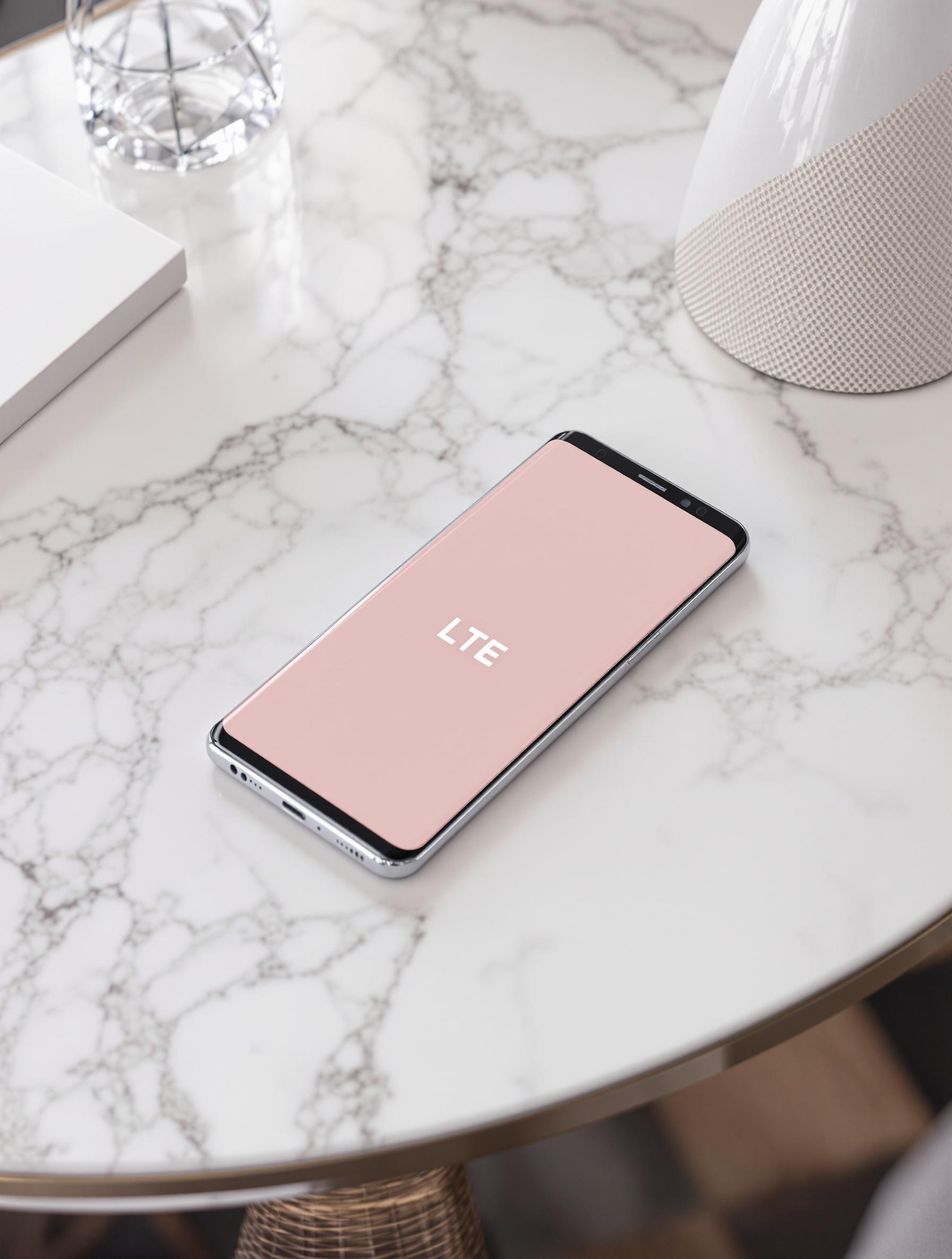 Samsung LTE détail affichage minimaliste