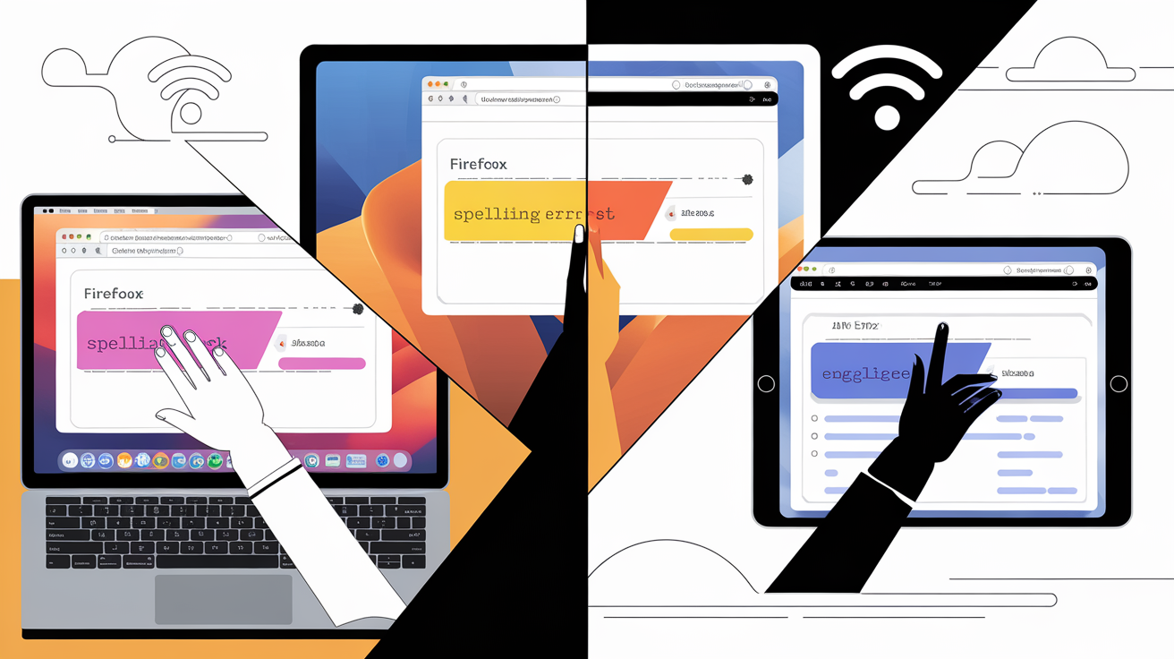 Accès instantané au correcteur en ligne via Chrome Firefox Edge sur Mac et Windows